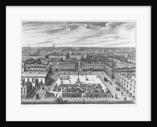 Covent Garden, c.1720 by John Bowles