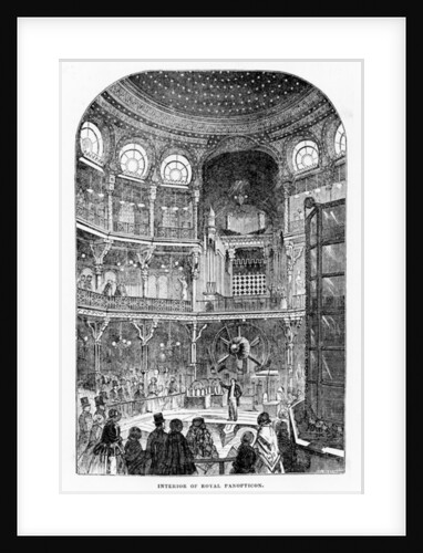 View of the Royal Panopticon of Science and Art, c.1855 by English School