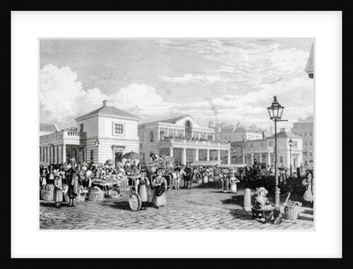 Covent Garden Market, 1832 by Frederick James Havell