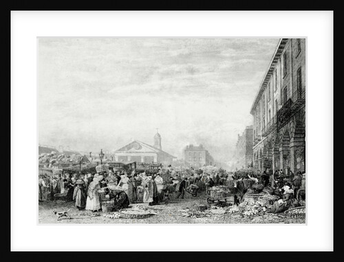 Covent Garden market, 1824 by English School