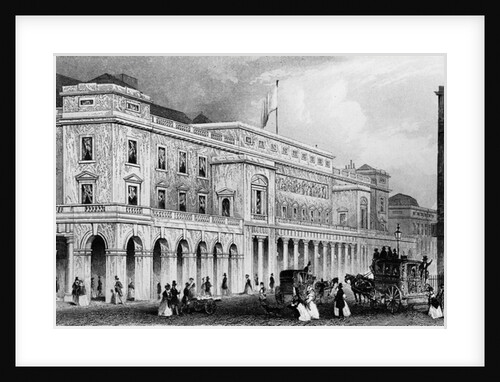 Italian Opera House, c.1850 by Albert Henry Payne