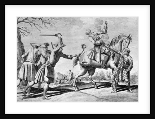 Rebell gratitude, 1747 by English School