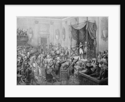 Formation of the Confederation of the Rhine, 1806 by Charles Etienne Pierre Motte
