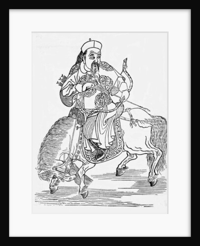 Mongol archer on horseback by Anonymous