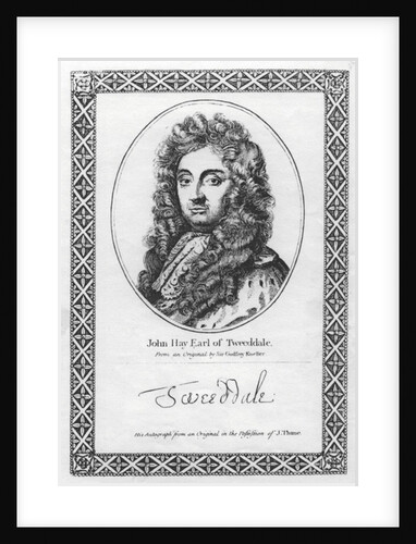 John Hay Earl of Tweeddale by Godfrey Kneller