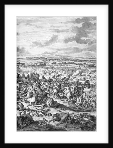 The Battle of Oudenarde, 1708 by French School