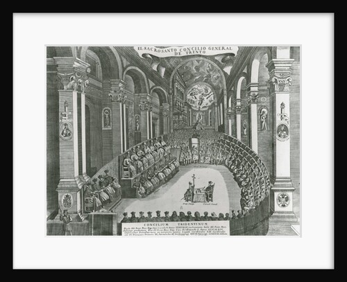 El Sacrosanto Concilio General de Trento by Italian School