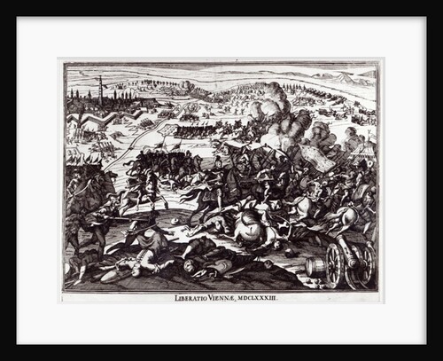 The 1683 Siege of Vienna by School Italian