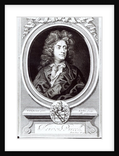 Portrait of Henry Purcell, English composer by Johann (after) Closterman