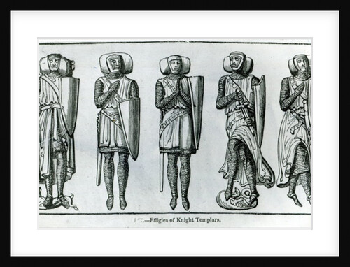 Effigies of Knight Templars by School English
