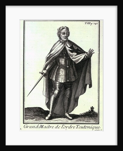 Grand Master of the Teutonic Order by French School