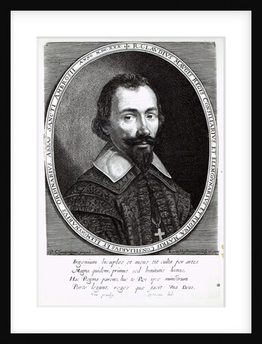 A portrait of Claude Maugis, advisor to Marie de Medici by Philippe de Champaigne