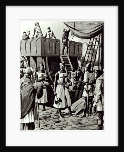 Richard I sets sail for the Holy Land, 1939 by School English