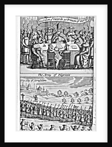Frontispiece from 'The History of the Holy War by English School