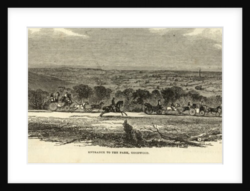 Entrance to the Park, Goodwood by English School