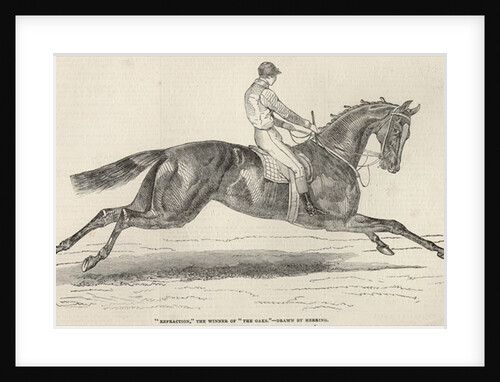 Refraction, the winner of 'The Oaks' by John Frederick Herring Snr