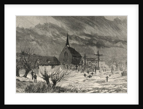 The disastrous floods in Austria-Hungary: View of Raab lately inundated by the Danube by English School