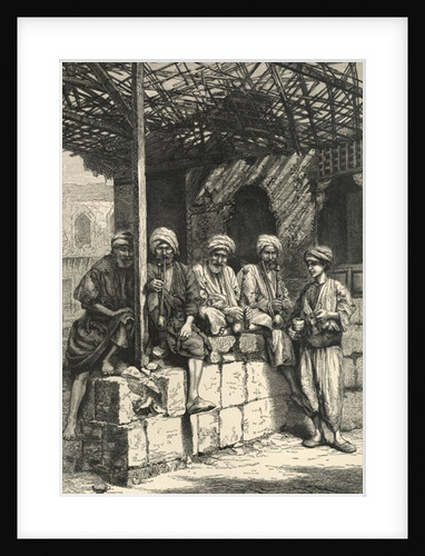 A Turkish Coffee-house by English School