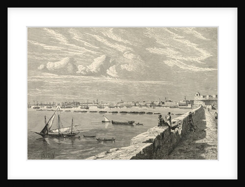 View of Tripoli by English School