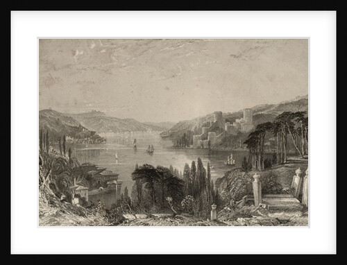 Rumeli Hisar, or the Castle of Europe by Thomas Allom