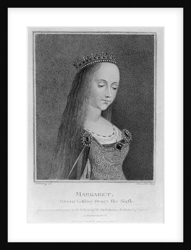 Margaret of Anjou, after an Ancient Picture in the Collection of the Right Honourable the Earl of Oxford, 1792 by English School