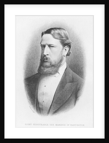 Right Honourable the Marquis of Hartington by School English