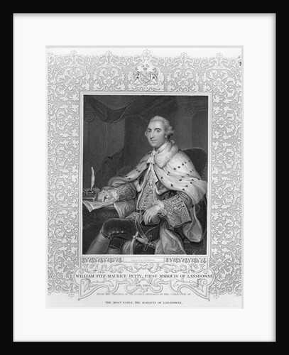 William Fitz-Maurice Petty, First Marquis of Lansdowne by Joshua Reynolds