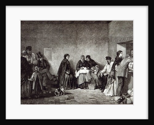 The Mont de Piete by Ferdinand Heilbuth