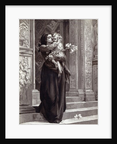 His Fete Day by Frank W. W. (after) Topham