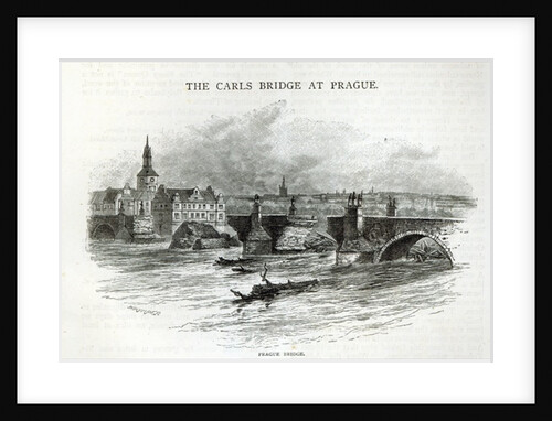 Prague Bridge by English School