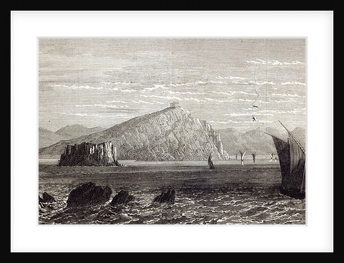 Cape Colonna, with ruins of the Temple of Minerva, coast of Greece by English School