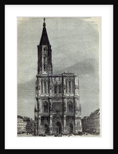 Strasburg Cathedral by English School