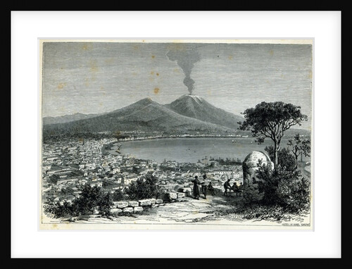 General View of Naples by English School