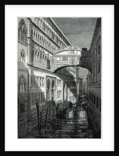 Bridge of Sighs, Venice by Emile Theodore Therond (after)