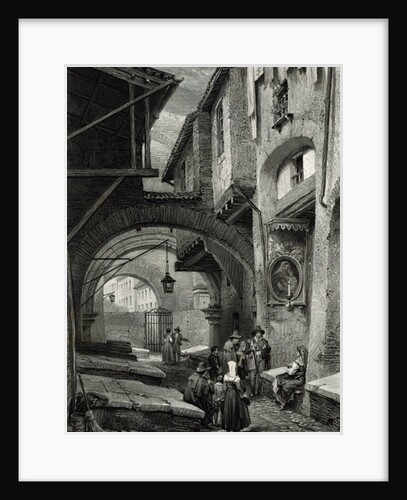 The Ghetto, Rome by Louis Haghe