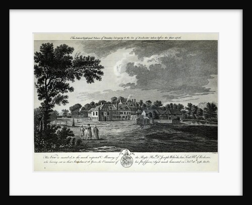 The Ancient Episcopal Palace of Bromley by English School