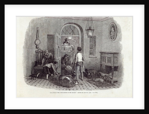 Christmas: 'The Compliments of the Season' by Edward Duncan (after)