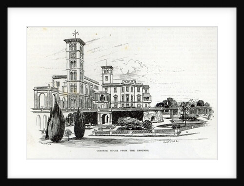 Osborne House from the Grounds by English School