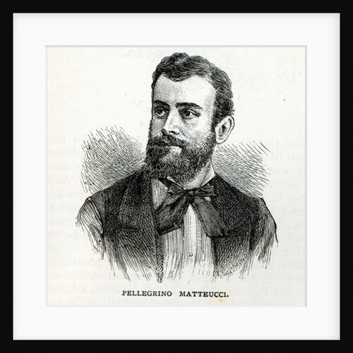 Portrait of Pellegrino Matteucci by English School