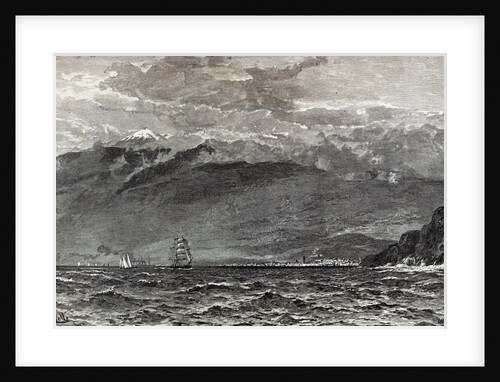 The Peak of Teneriffe, Sante Cruz by English School