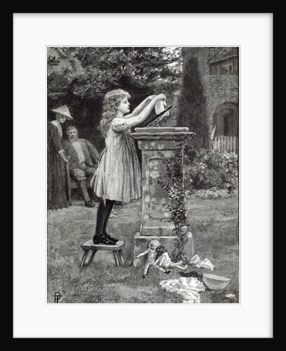 Washing day by English School