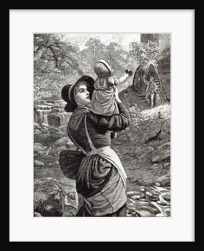 Home from Market by Arthur Hughes