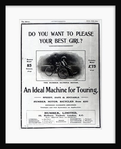 Do You Want to Please Your Best Girl?, April 15th 1903 by English School