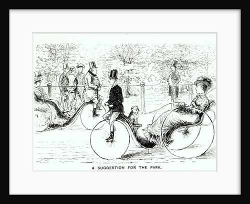 A Suggestion for the Park, 1879 by English School