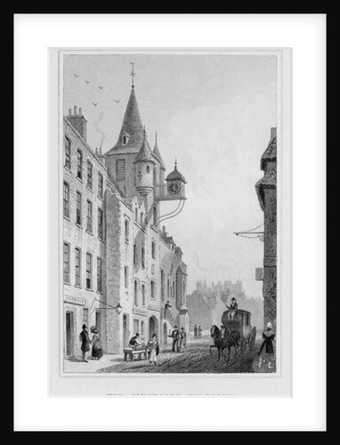 The Canongate Tolbooth, Edinburgh by Thomas Hosmer Shepherd