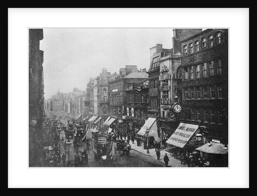Market Street, Manchester, c.1910 by English Photographer