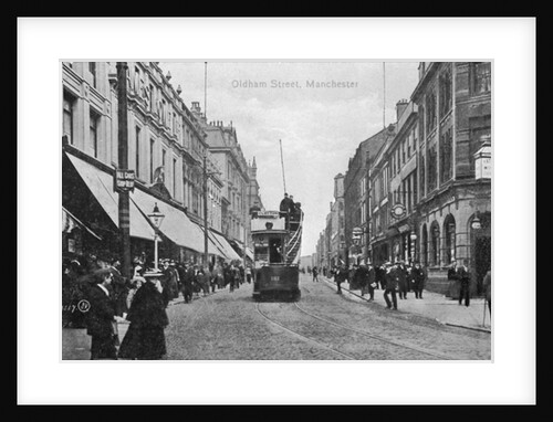 Oldham Street, Manchester, c.1910 by English Photographer