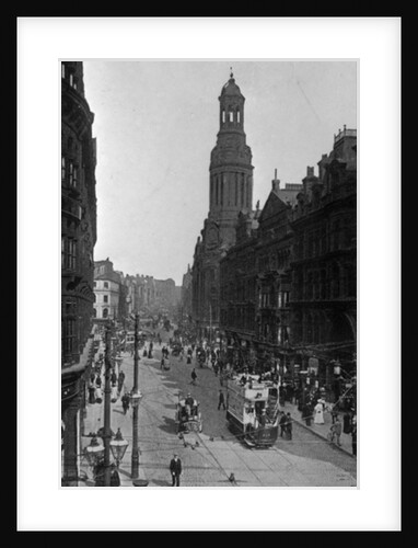 Market Street, Manchester, c.1910 by English Photographer