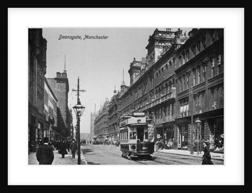 Deansgate, Manchester, c.1910 by English Photographer