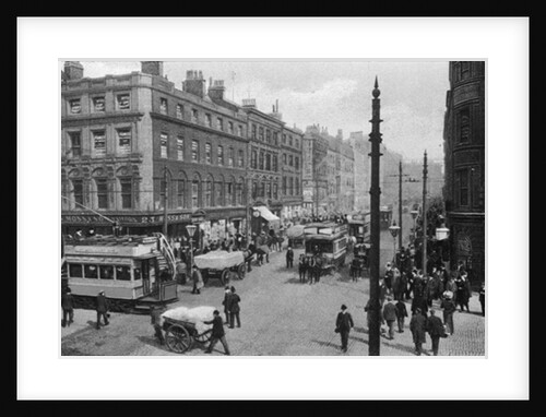 Market Street, Manchester, c.1910 by English Photographer